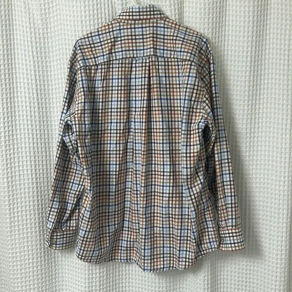 Orvis Men's Multi Color Cotton Long Sleeve Button Down Shirt Size Large - Picture 5 of 5